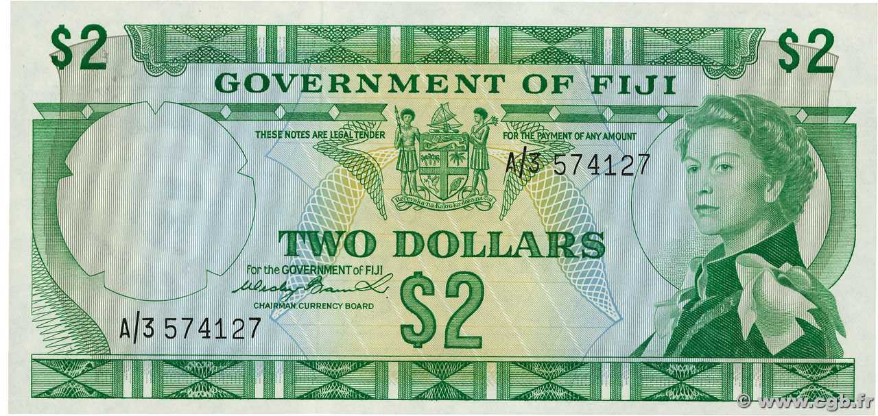 2 Dollars FIYI  1971 P.066a SC+