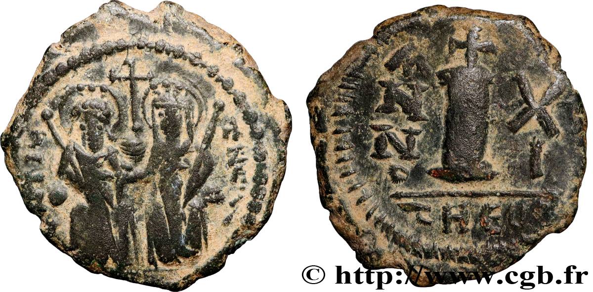 JUSTIN II and SOPHIA Decanummium XF