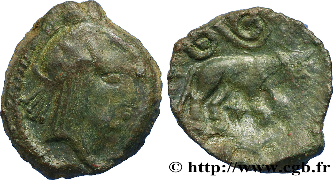 VELIOCASSES (Region die Normandie Bronze SVTICOS, classe I au taureau et à l’astre fSS