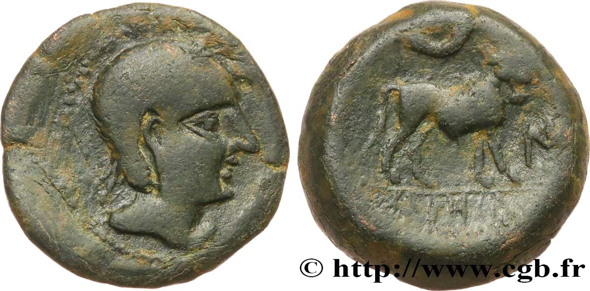 HISPANIA - SPAIN - IBERIAN - CASTULO/KASTILO (Province of Jaen/Calzona) Unité de bronze XF/VF