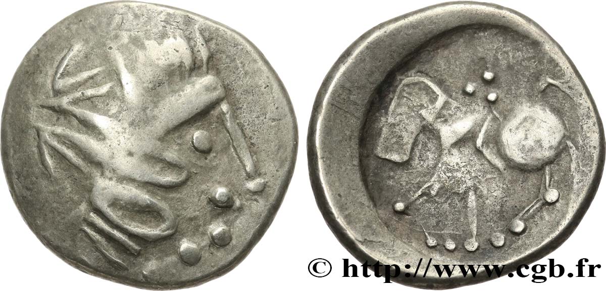 DANUBIAN CELTS - DACIA - MUNTENIA Tétradrachme XF