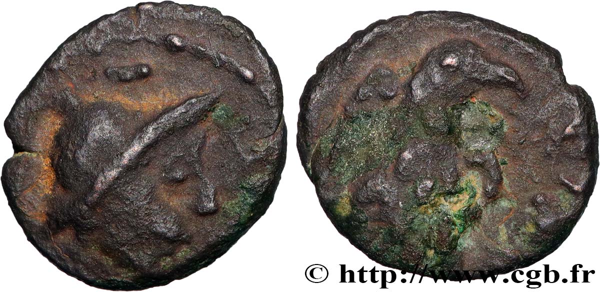 MASSALIA - MARSEILLES Petit bronze à l’aigle XF/VF