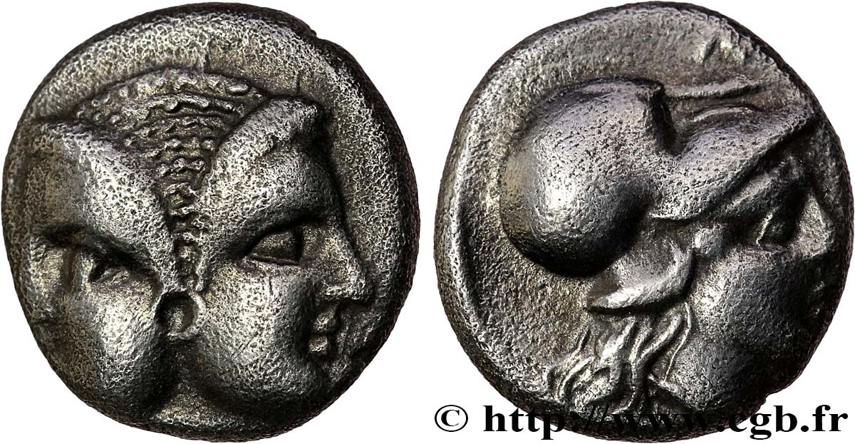MYSIEN - LAMPSAKOS Trihemiobole SS