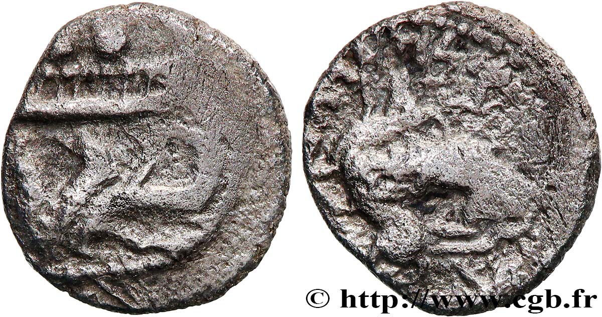 PHOENICIA - BYBLUS Seizième de shekel VF