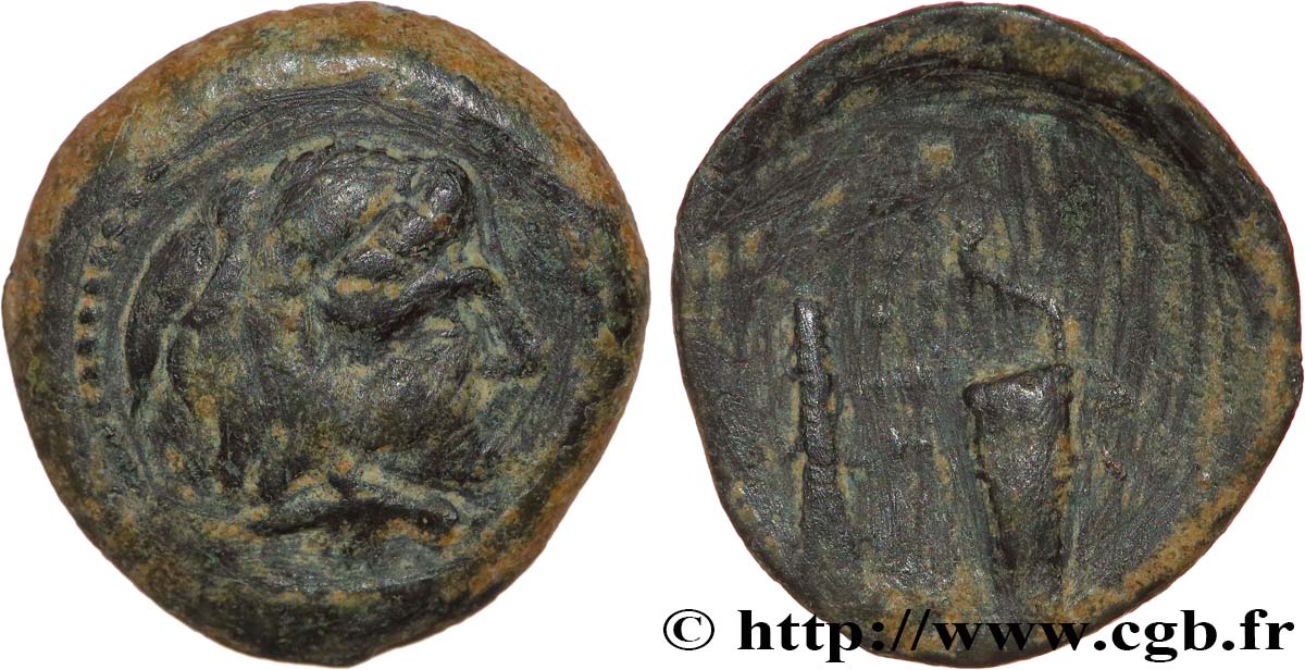 MACÉDOINE - ROYAUME DE MACÉDOINE - ALEXANDRE III LE GRAND Quart d’unité TTB/TB+