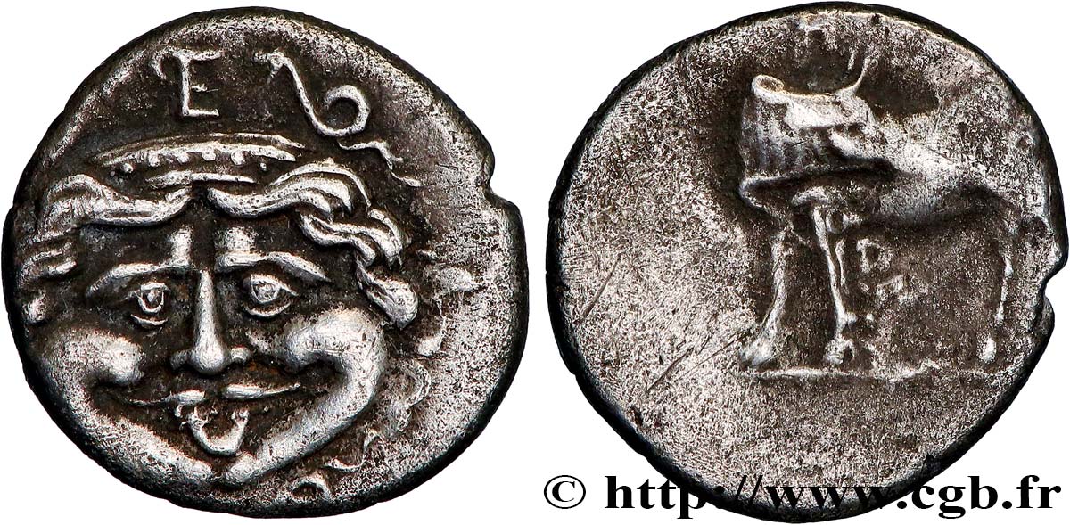 MYSIA - PARION Hemidrachme XF/AU