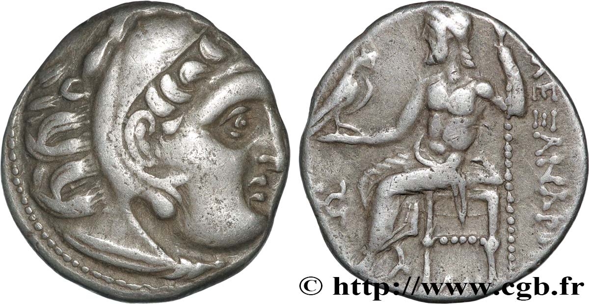MACEDONIA - MACEDONIAN KINGDOM - ANTIGONOS MONOPHTALMOS Drachme AU/AU