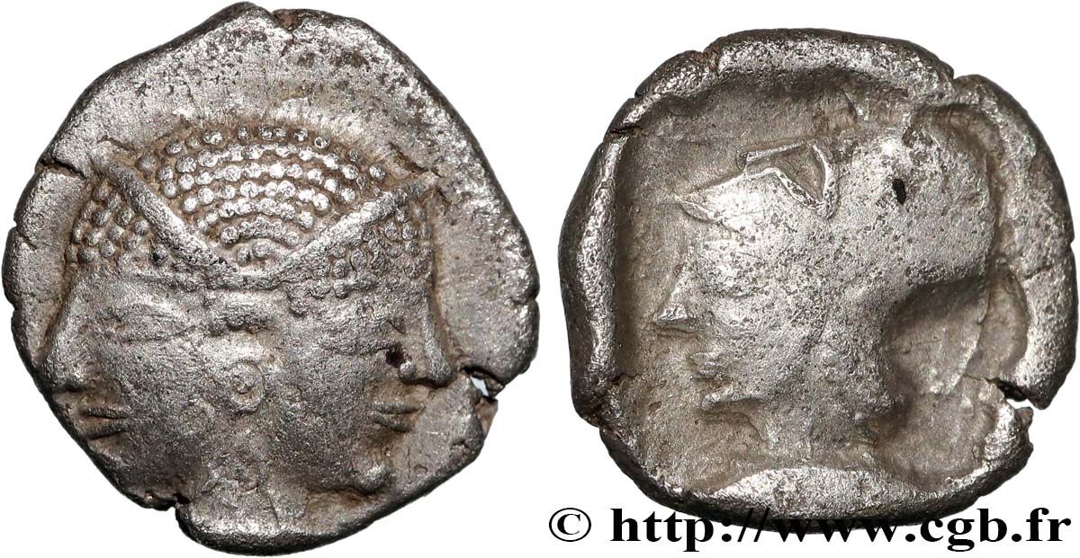 MYSIA - LAMPSAKOS Obole AU/XF