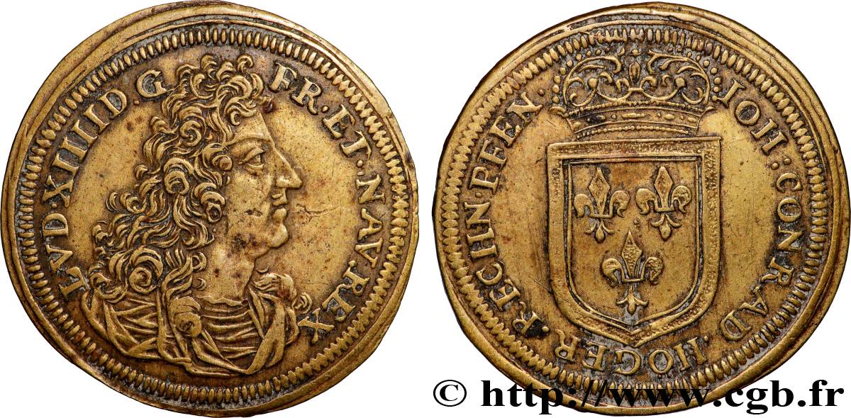 LOUIS XIV LE GRAND ou LE ROI SOLEIL Jean-Conrad Höger SS