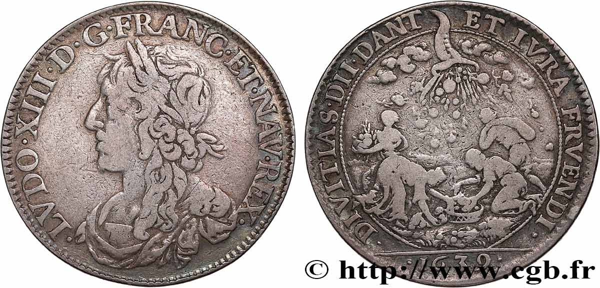 LUDWIG XIII DAS GERECHTE Jeton de Jean Warin SS