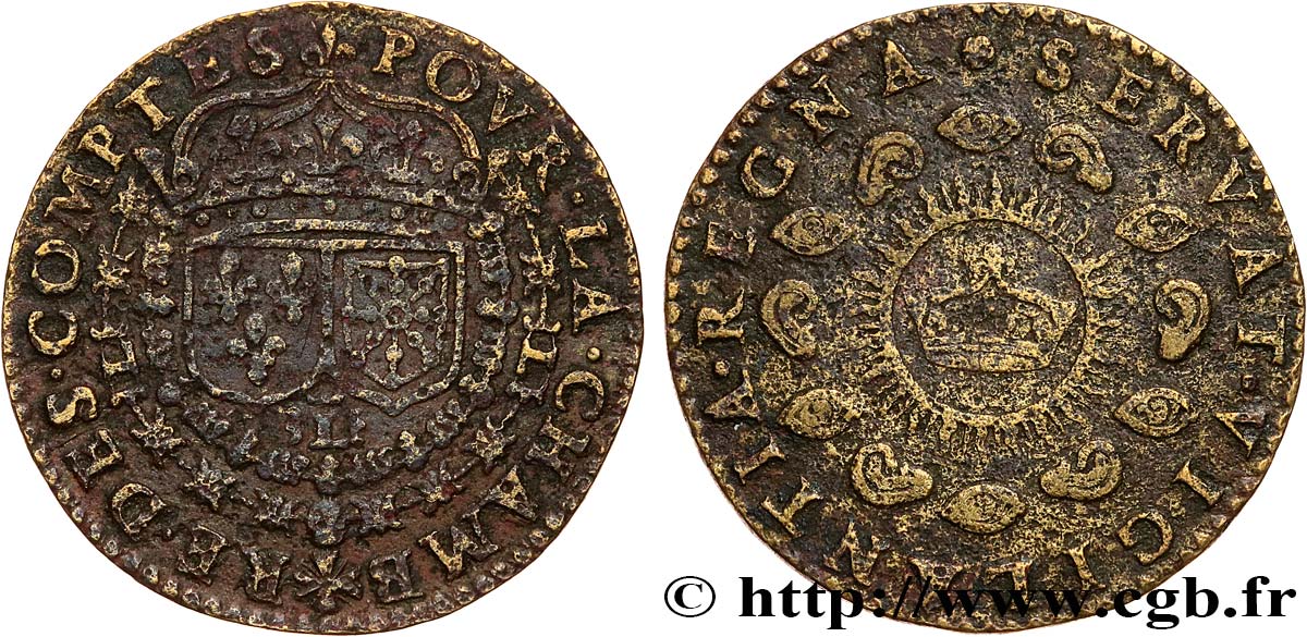 CHAMBRE DES COMPTES DU ROI LOUIS XIII q.BB