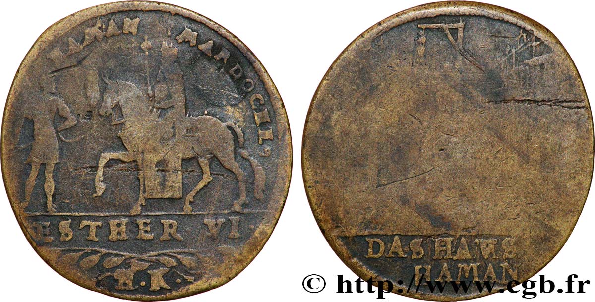 ROUYER - X.JETONS DE NUREMBERG HAMAN MARDOCHE S