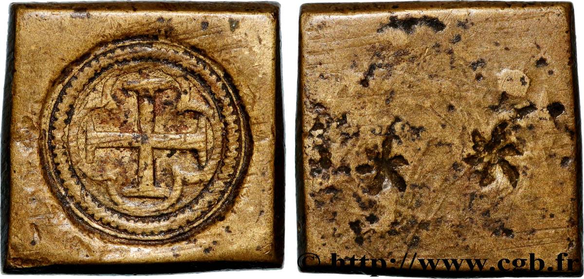 SPAIN (KINGDOM OF) - MONETARY WEIGHT Poids monétaire pour la pièce de 2 escudos VF
