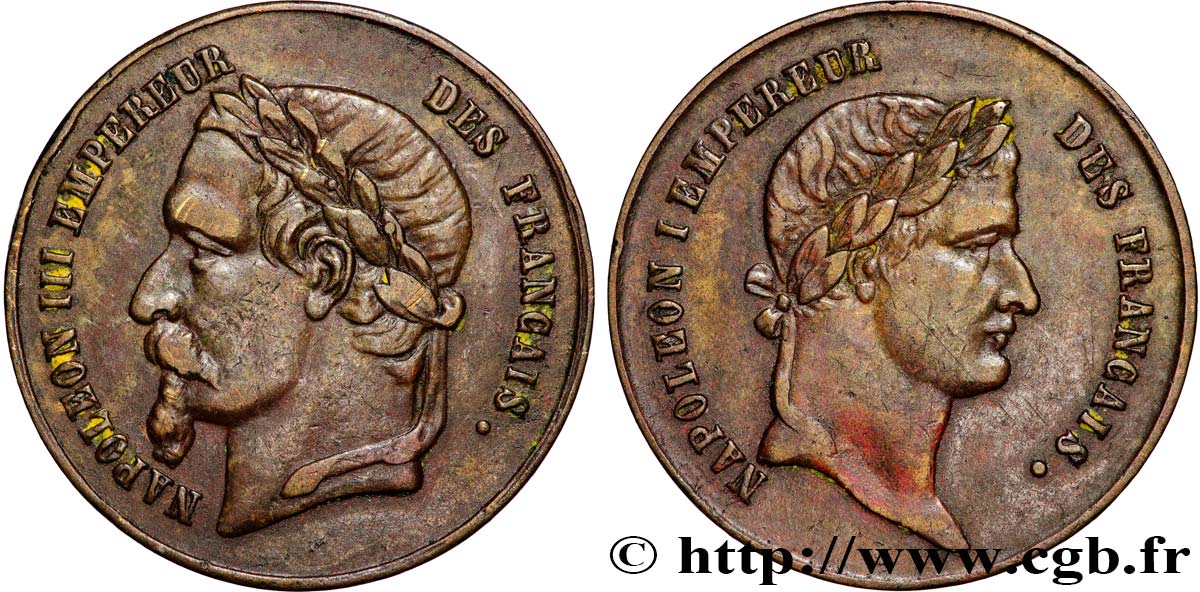 SECOND EMPIRE Médaille commémorative TTB