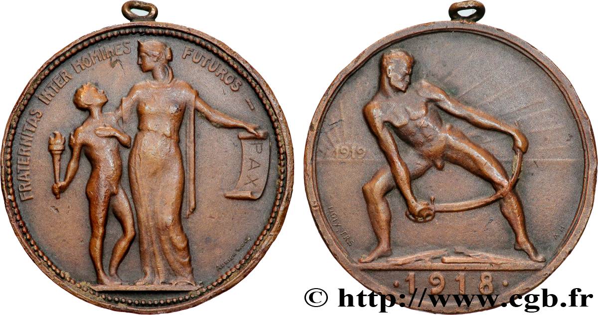 SUISSE Médaille, Fraternité entre les hommes XF