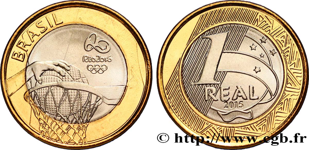 BRÉSIL 1 Real Jeux Rio 2016 : Basket-Ball 2015  SPL 