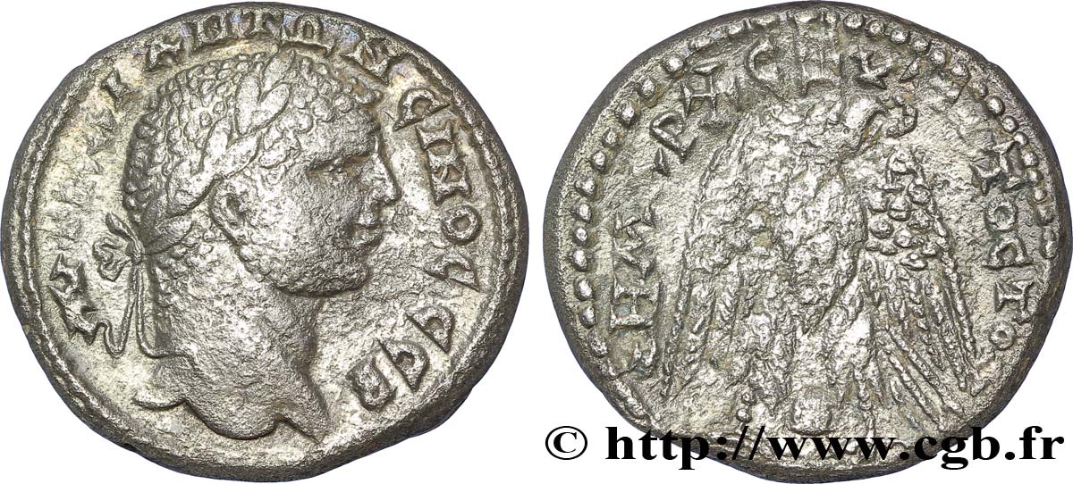 CARACALLA Tétradrachme syro-phénicien MBC+