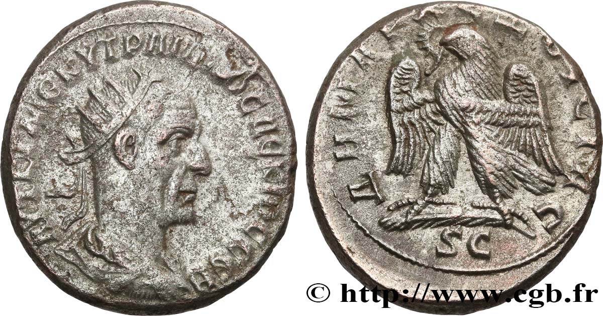 TRAJAN DECIUS Tétradrachme syro-phénicien AU