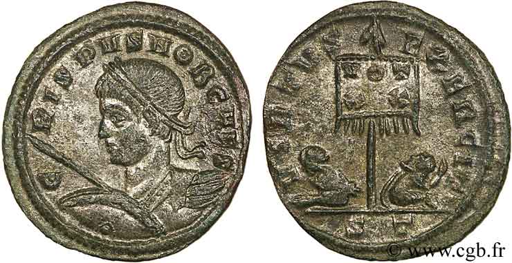 CRISPUS Centenionalis ou nummus AU