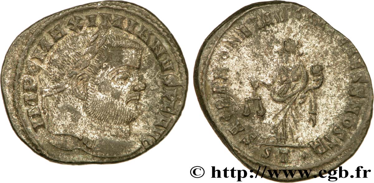 MAXIMIANUS HERCULIUS Follis ou nummus fVZ
