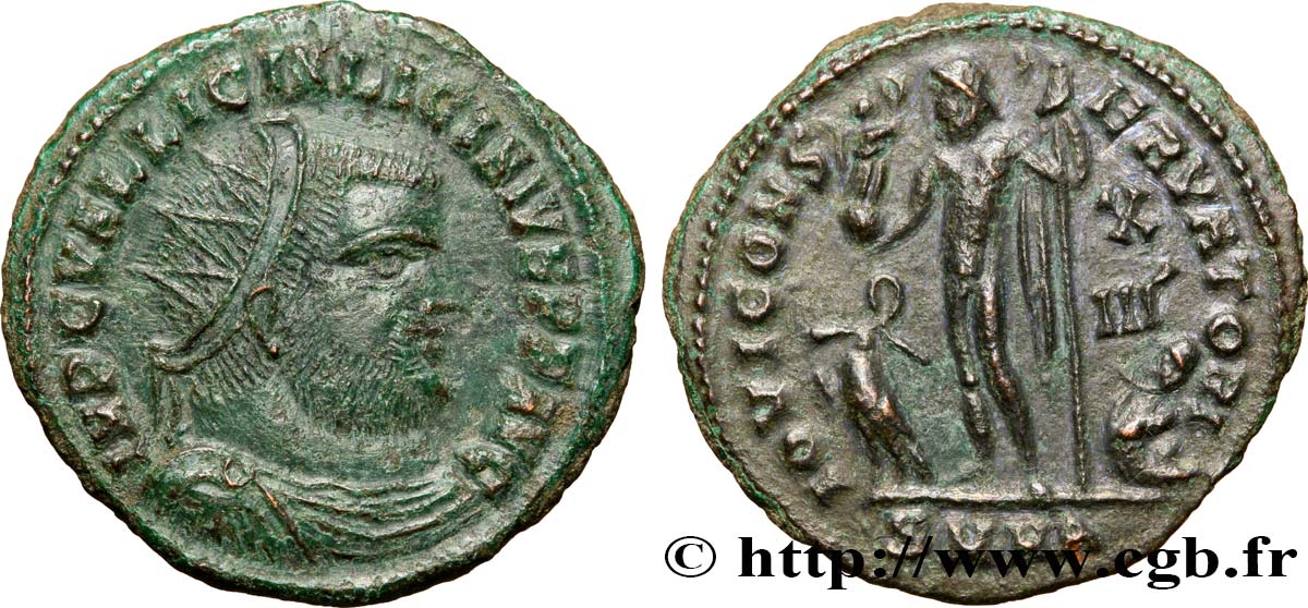 LICINIUS I Follis ou nummus AU