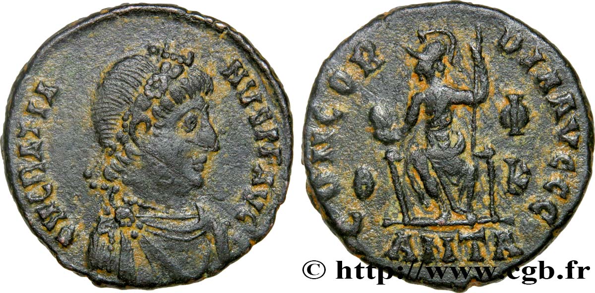 GRATIANUS Nummus fVZ/SS