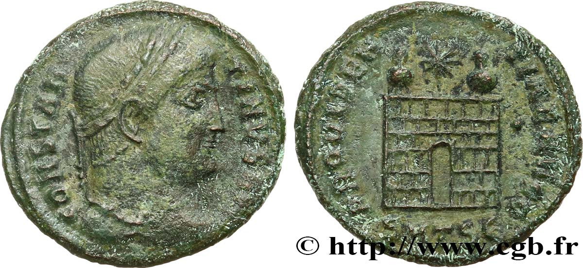 CONSTANTINE I THE GREAT Centenionalis ou nummus XF/AU