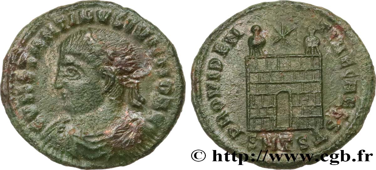 CONSTANTINE II Centenionalis ou nummus AU