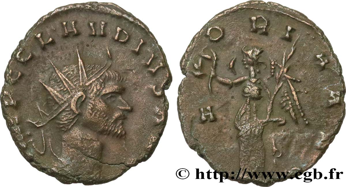 CLAUDIUS II GOTHICUS Antoninien XF