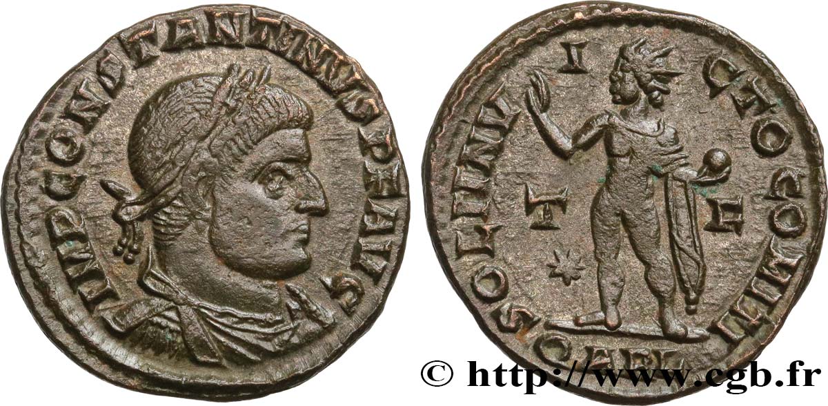 CONSTANTINE I THE GREAT Follis ou nummus AU
