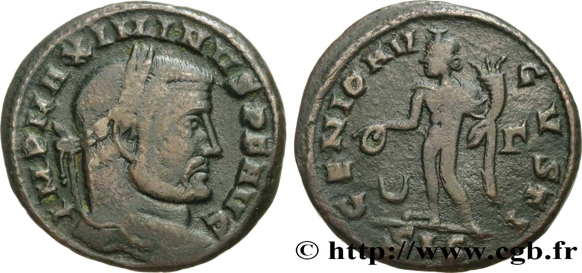 MAXIMINUS II  Follis ou nummus XF
