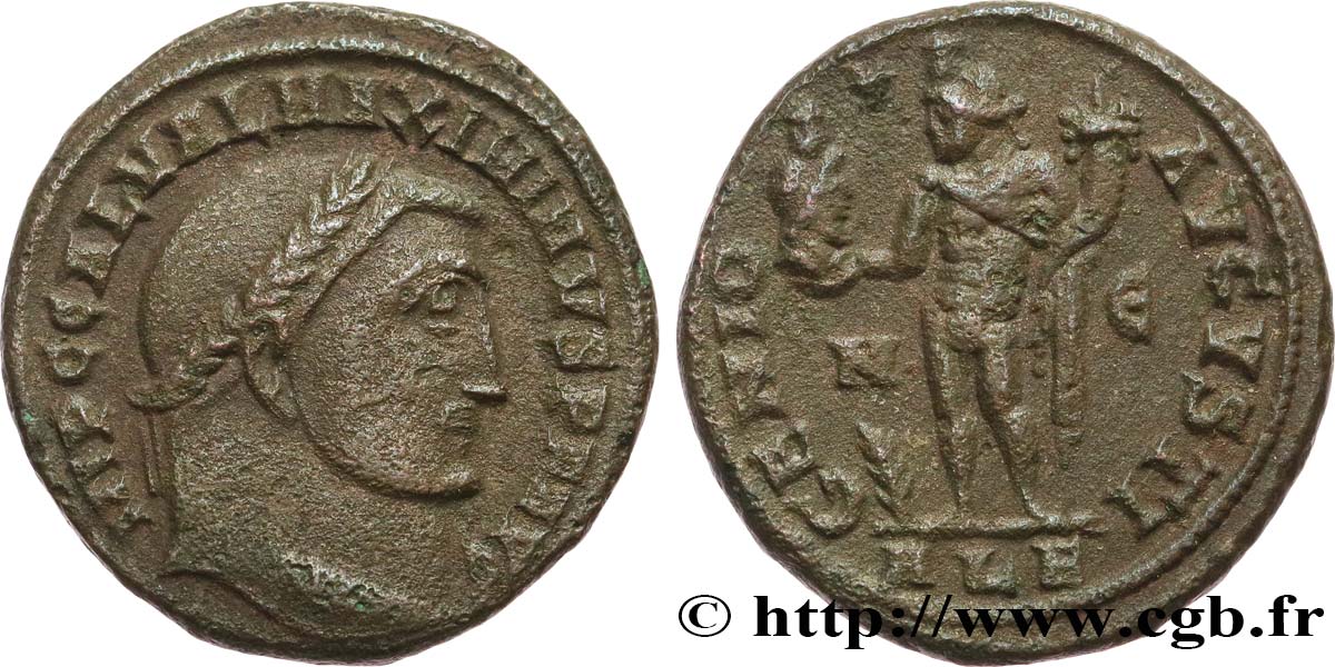 MAXIMINUS II DAZA Follis ou nummus SS