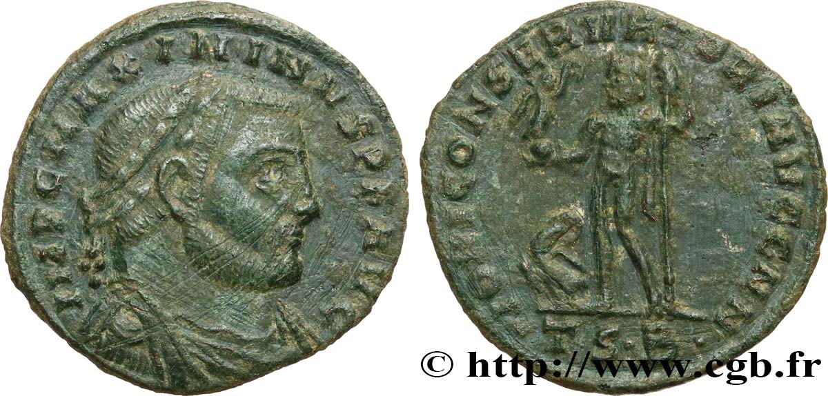 MAXIMINUS II  Follis ou nummus XF/VF