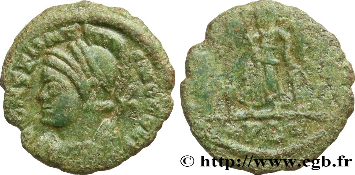 CONSTANTINOPOLIS Centenionalis ou nummus VF/F