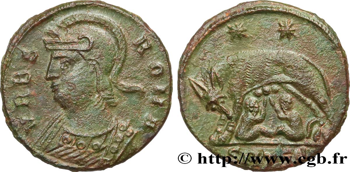 ROMA Centenionalis ou nummus AU