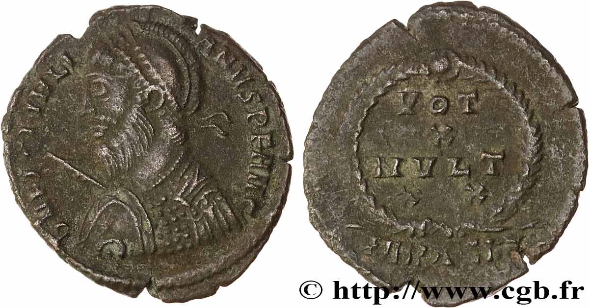 GIULIANO II IL FILOSOFO Maiorina ou nummus q.SPL