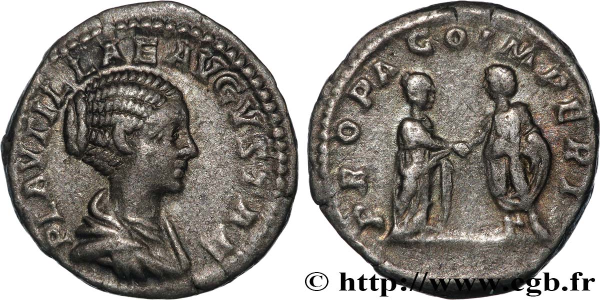 PLAUTILLA Denier AU/XF