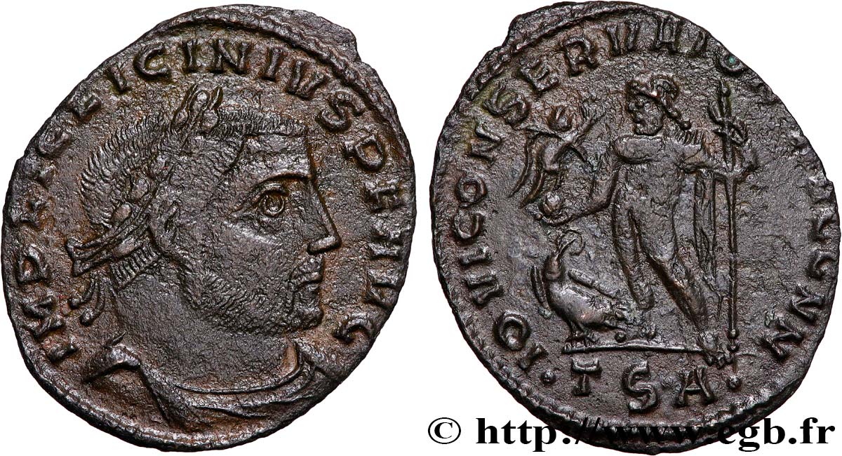 LICINIUS I Follis ou nummus AU